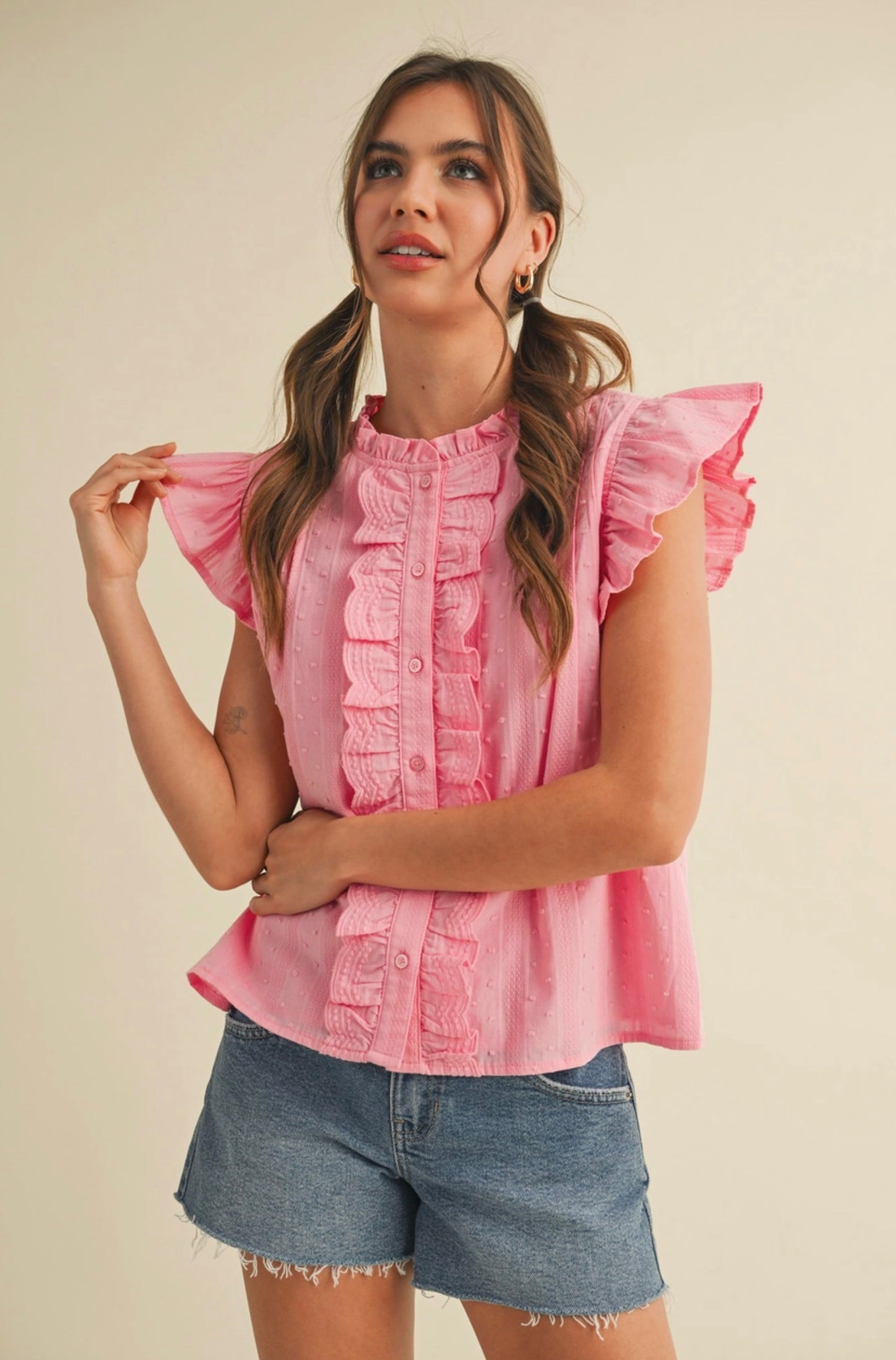 Lola Ruffle Top