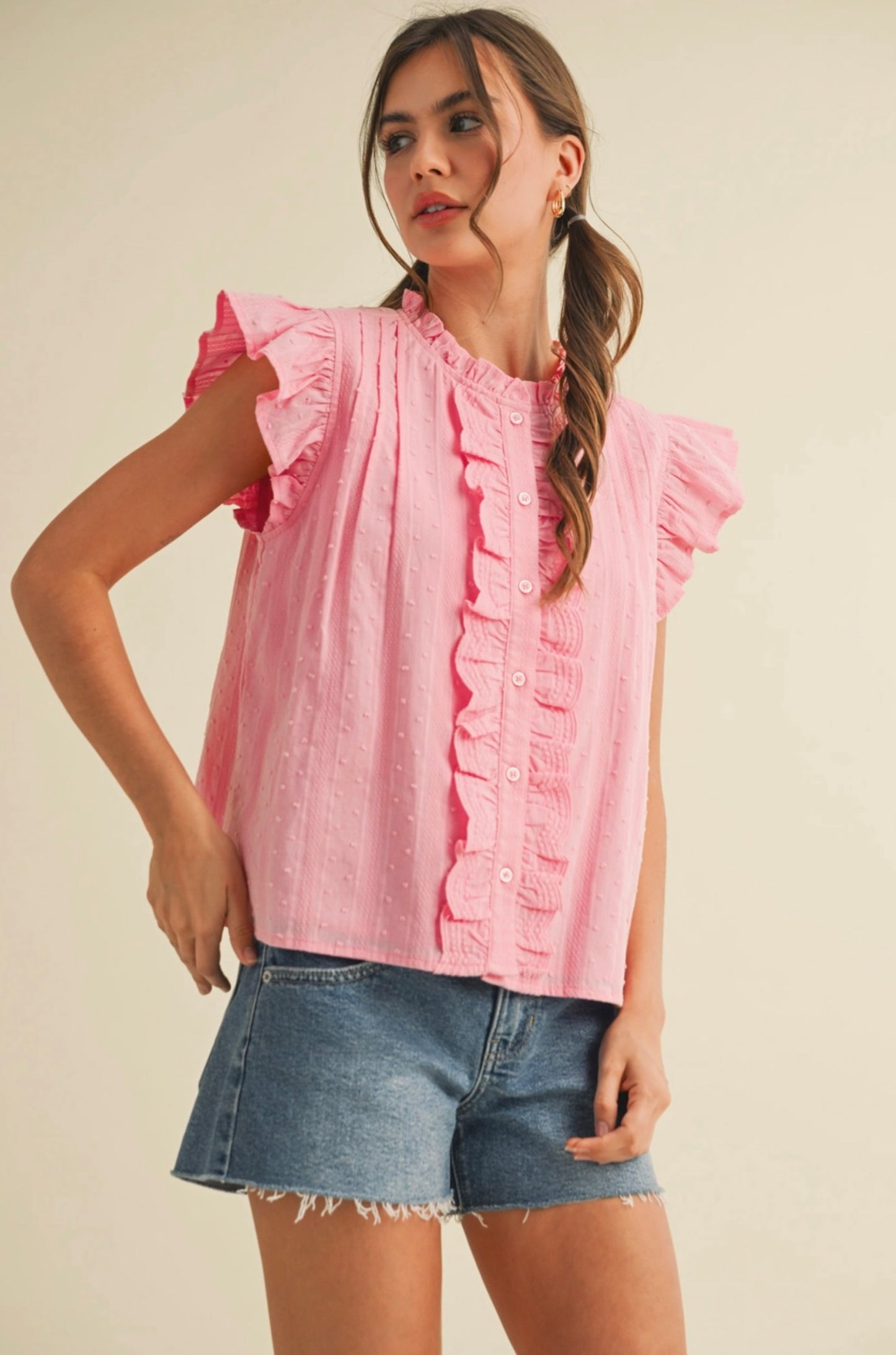 Lola Ruffle Top