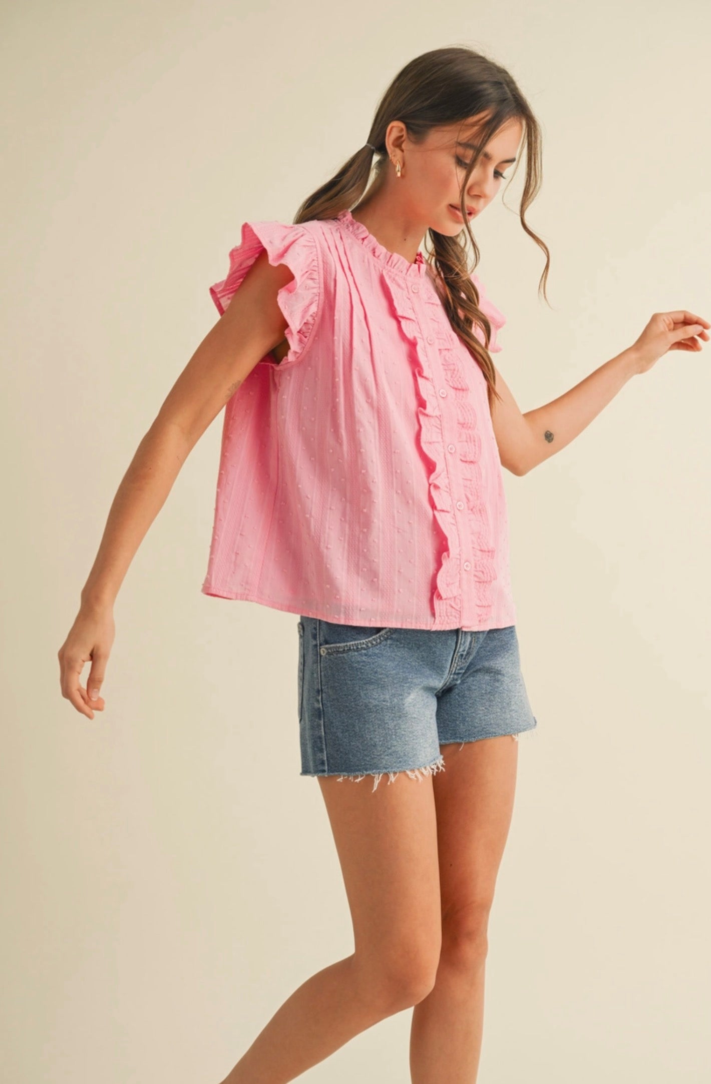 Lola Ruffle Top
