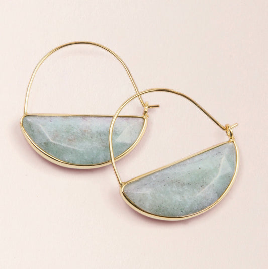 Stone Prism Hoop - Four Colors