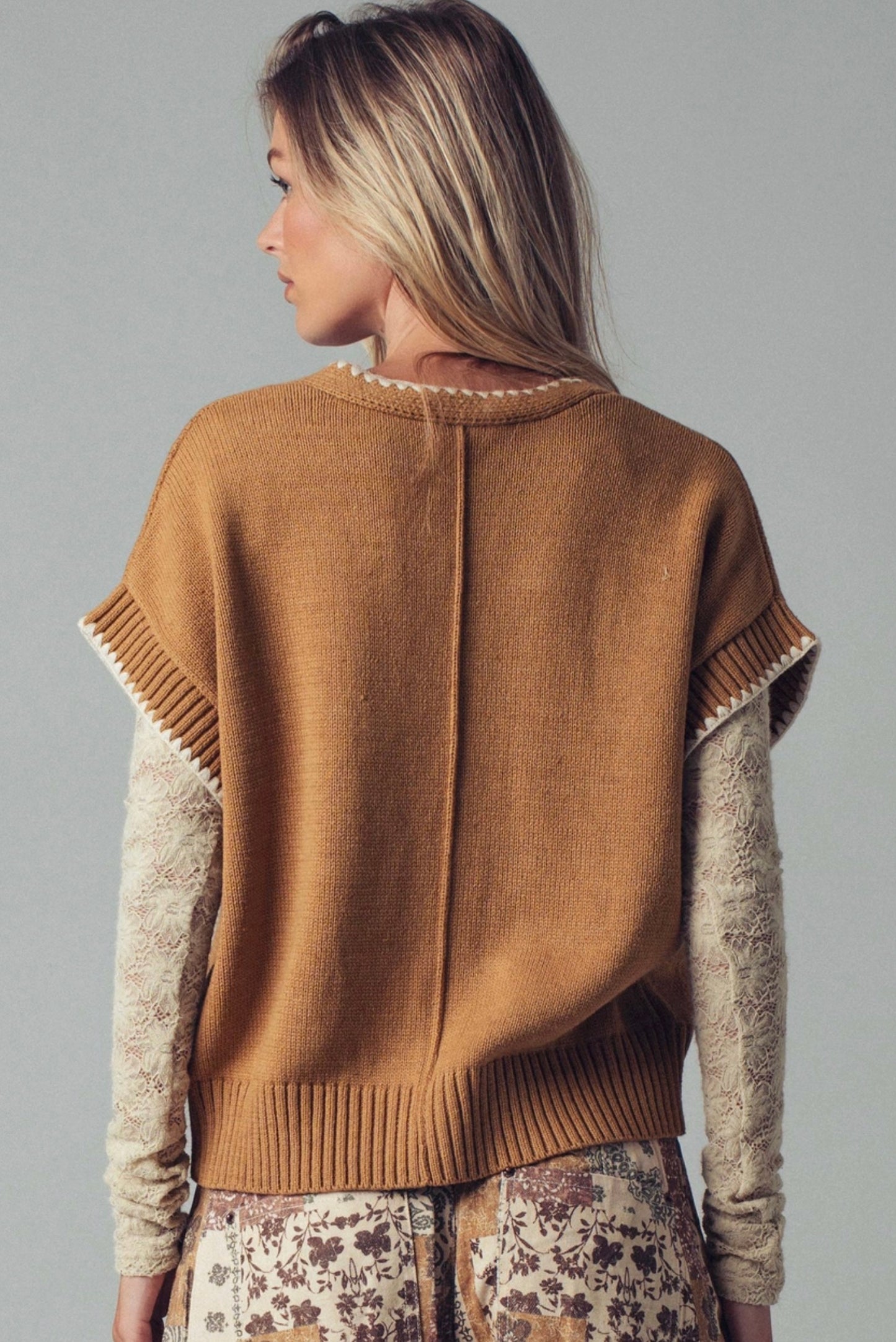 Maureen Tie Front Vest
