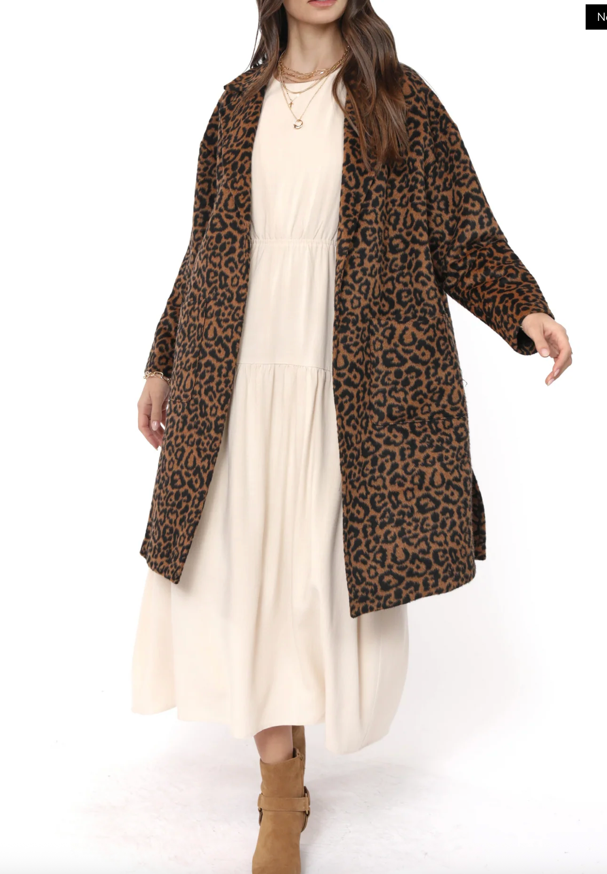 Animal Instinct Leopard Coat