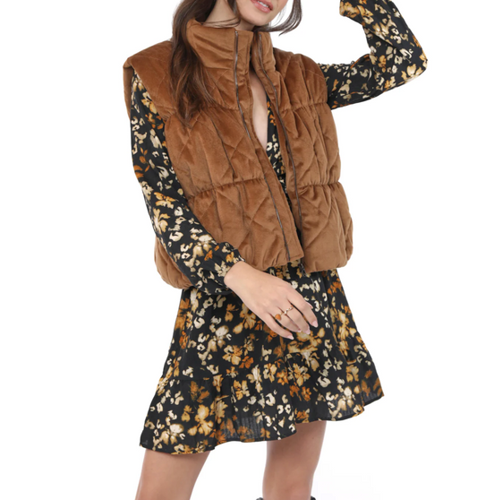 Cosmic Quilted Vest