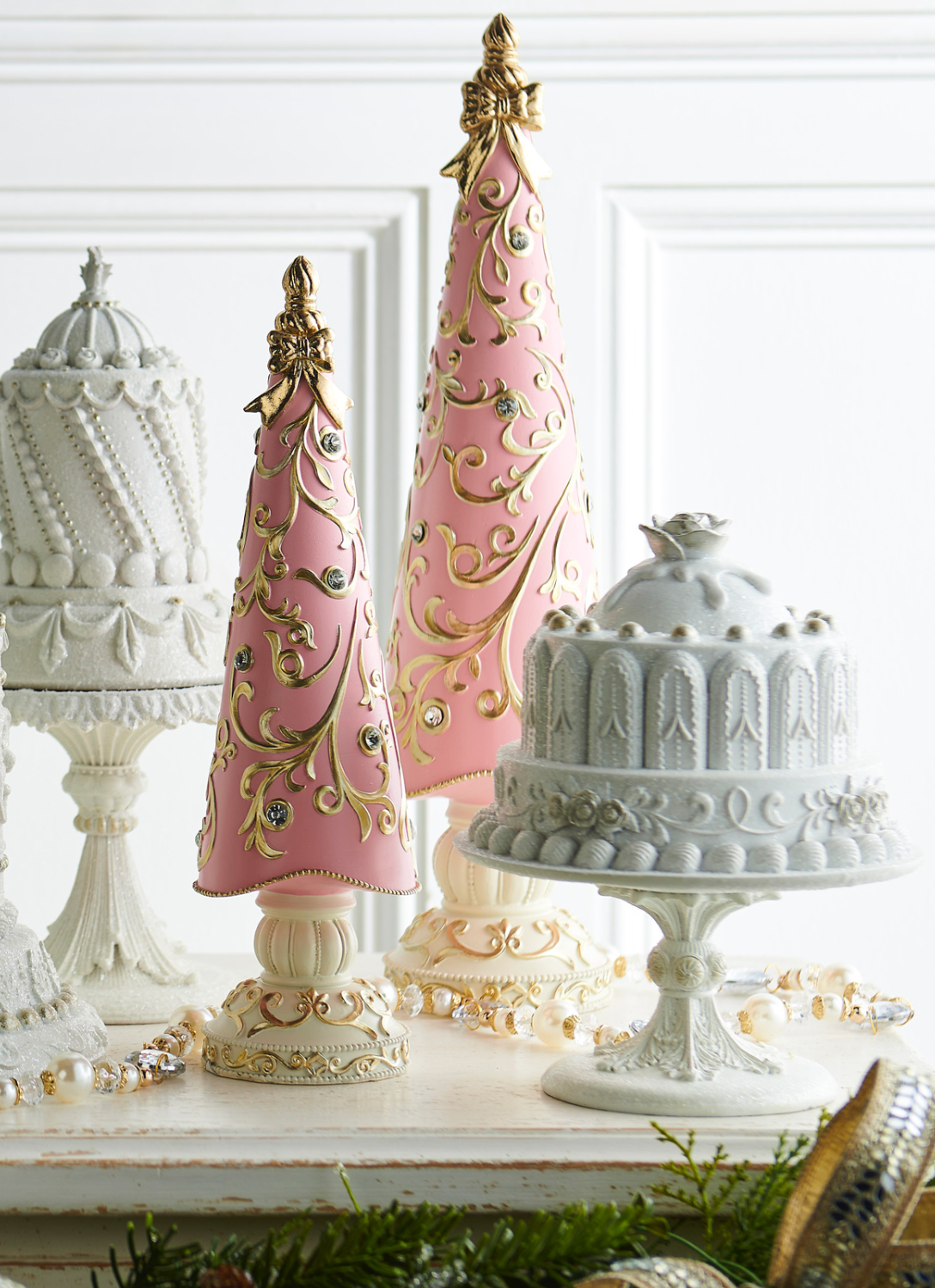 Parisian Bow Scroll Trees