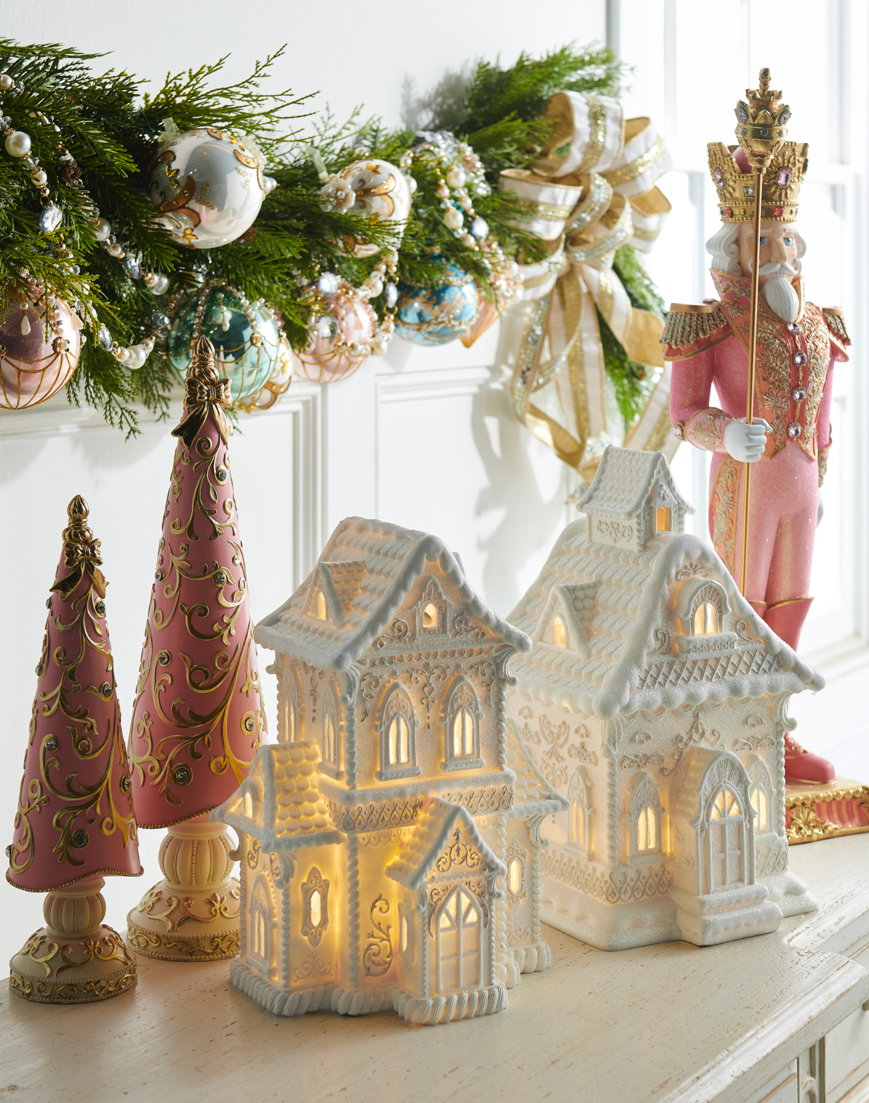 Parisian Bow Scroll Trees