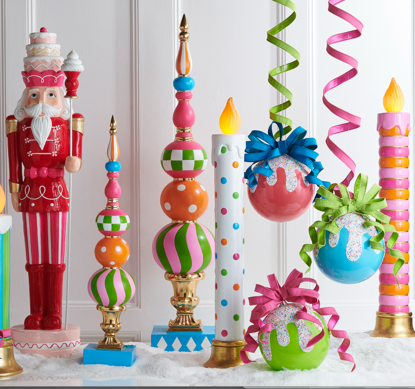 52" Bright & Merry Traditional Finial