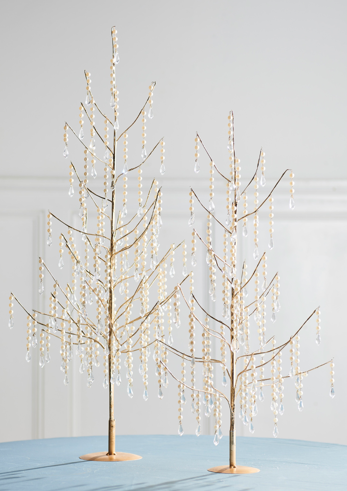 29.5" Dripping Pearl Trees