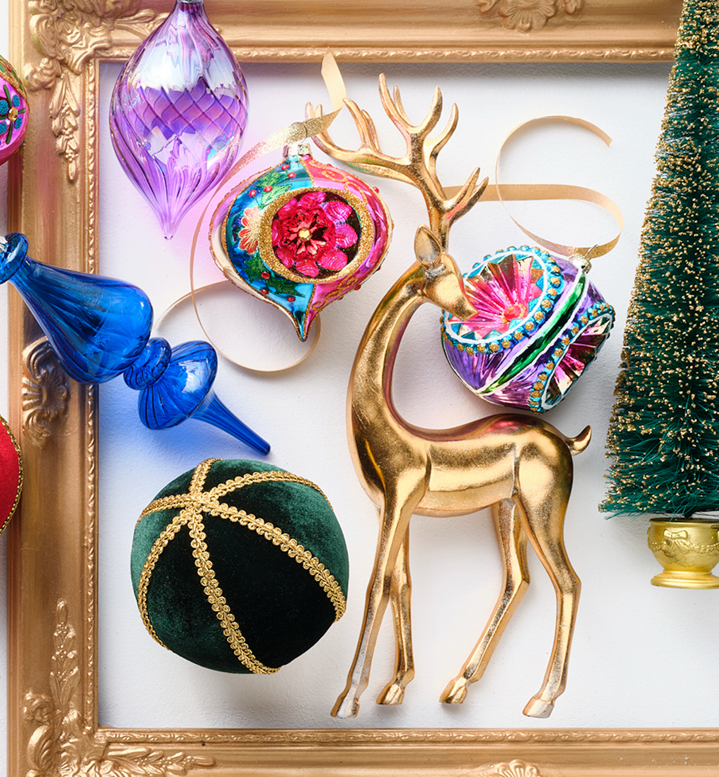 4" Retro Witch Eye Ornaments