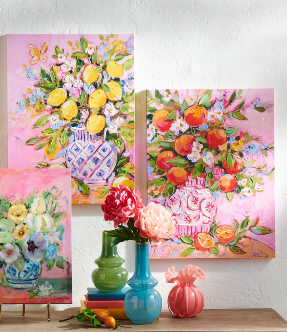 Citrus Bouquet Wall Decor - Two Styles