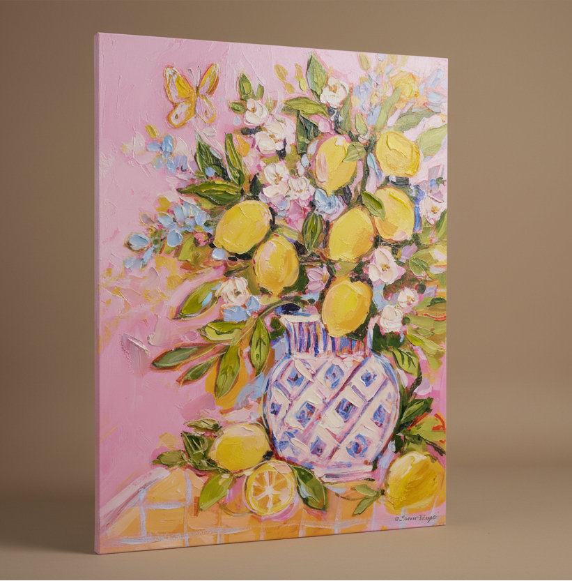 Citrus Bouquet Wall Decor - Two Styles