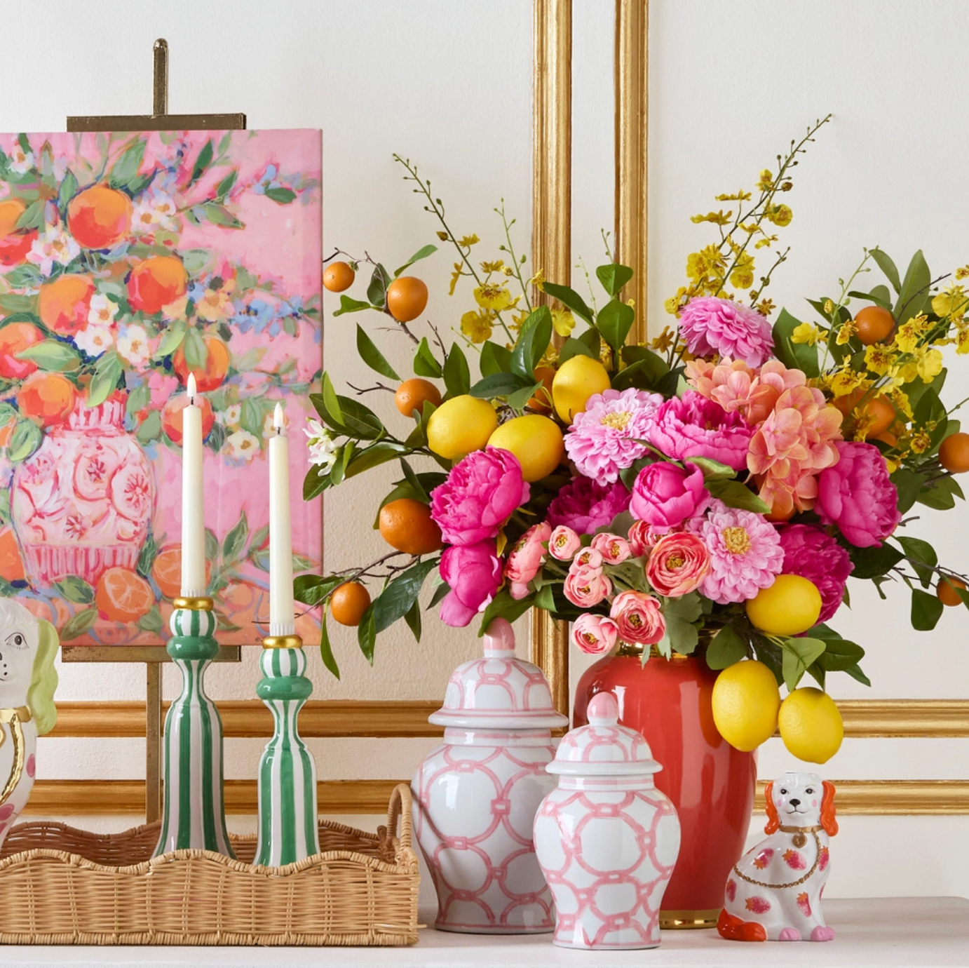 22" Pink Zinnia Bundles