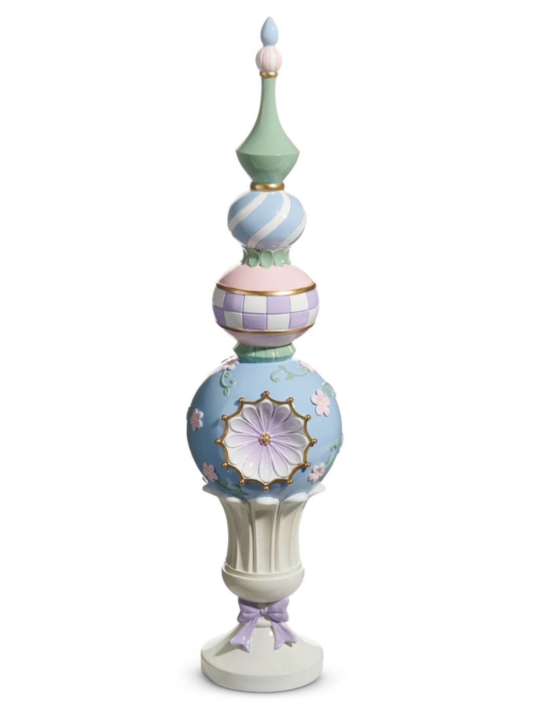 24" Pastel Easter Finial