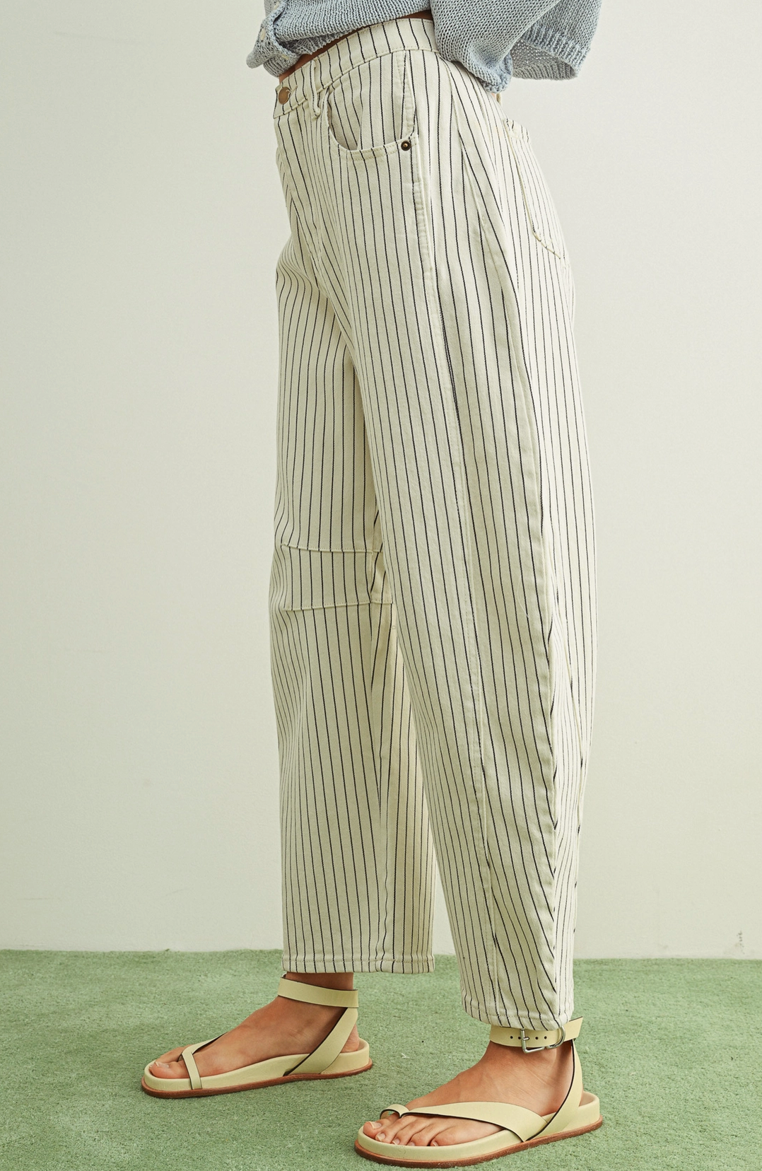 Sloan Pinstriped Pants
