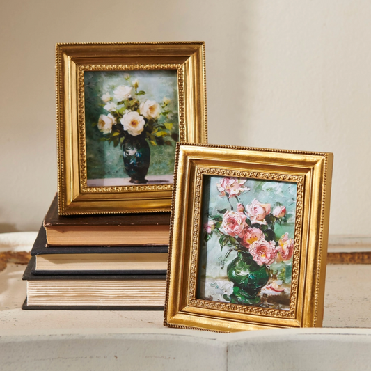 5.75" Enchanted Roses Mini Framed Art
