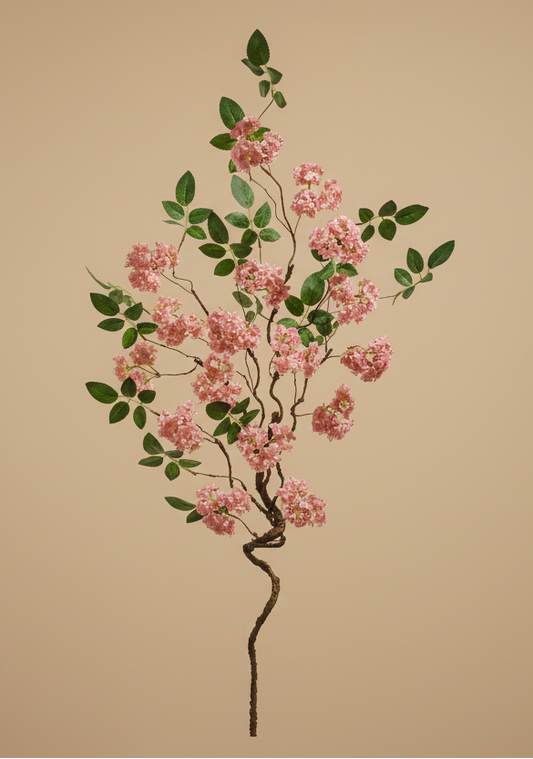 41" Pink Blossom Branch