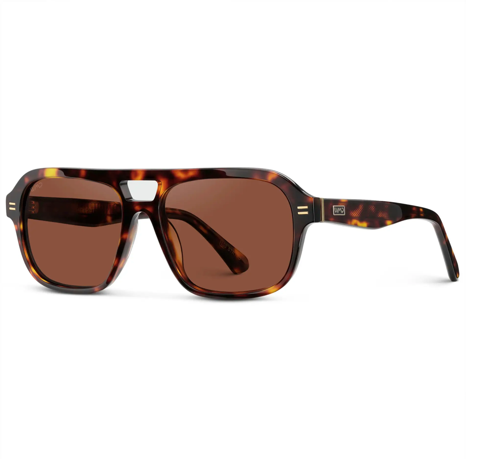Ember Double Bridge Aviator Sunglasses - Two Colors