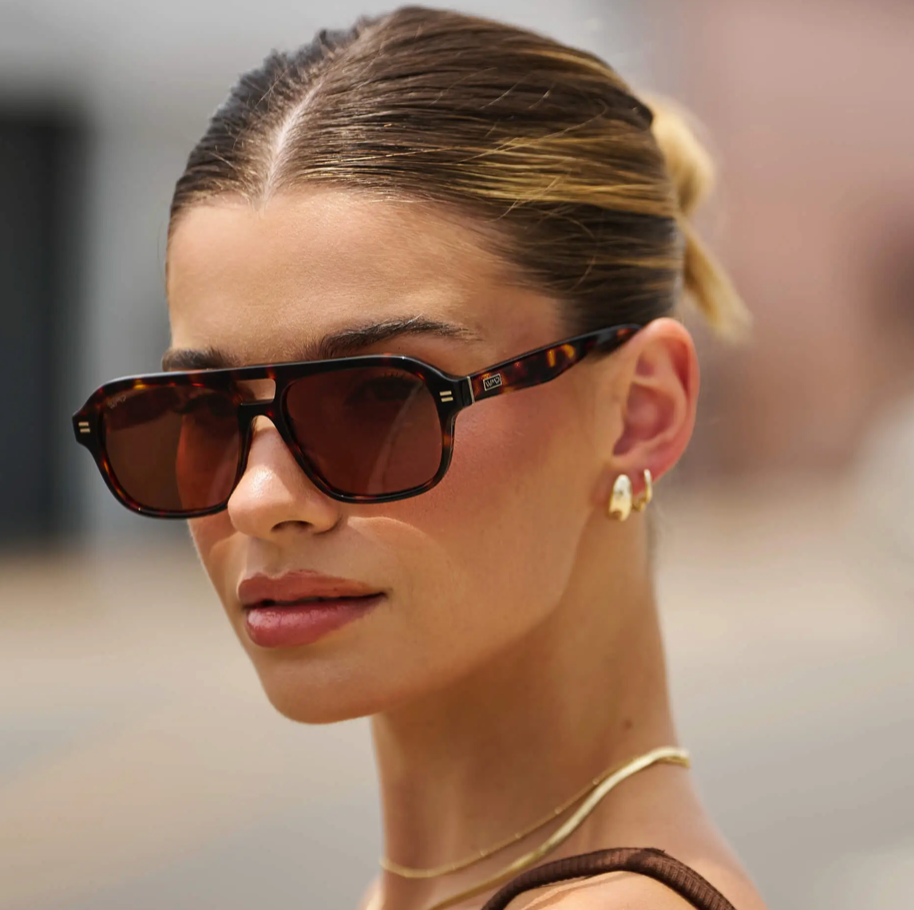 Ember Double Bridge Aviator Sunglasses - Two Colors