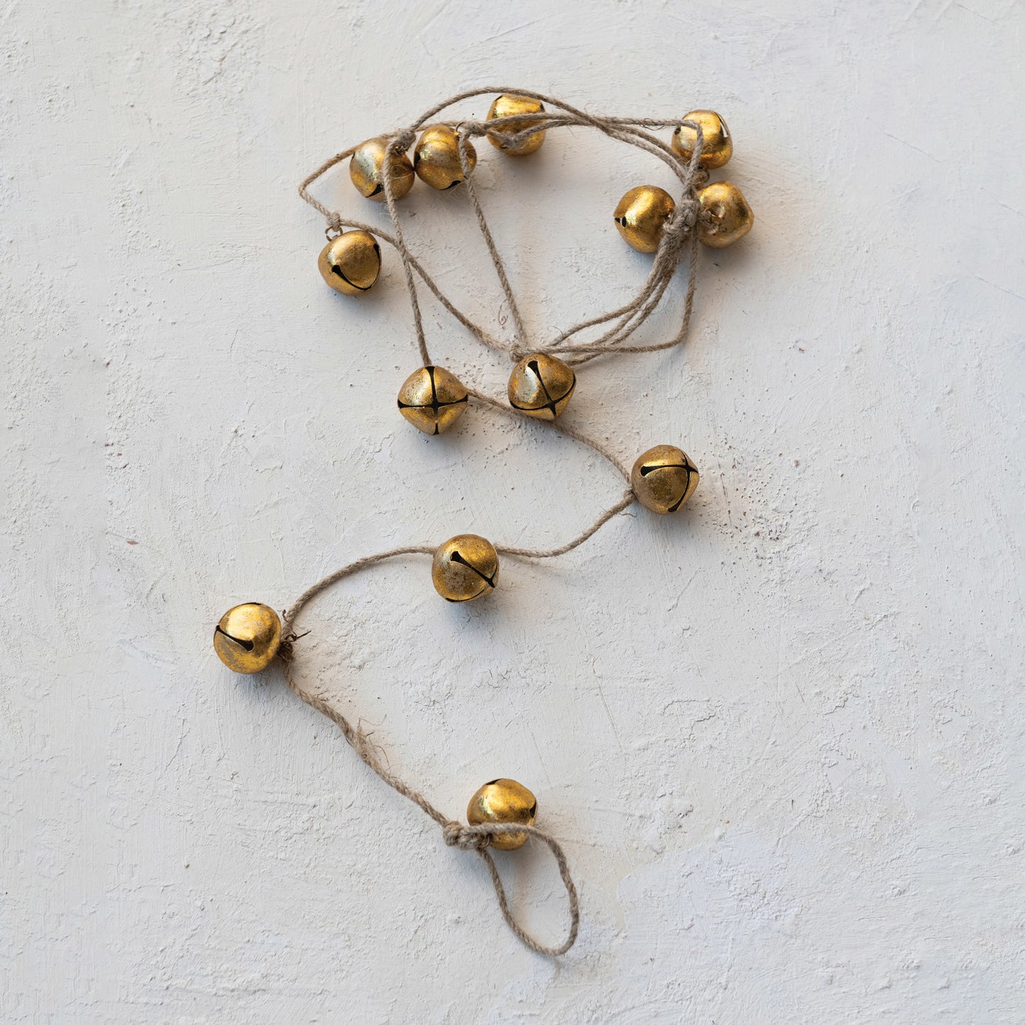72" Handmade Metal Bell Garland