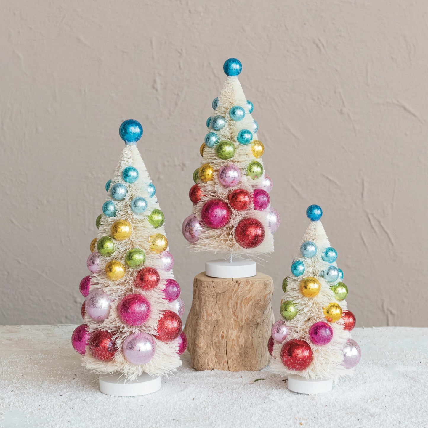 Rainbow Reverie Ball Ornament Trees