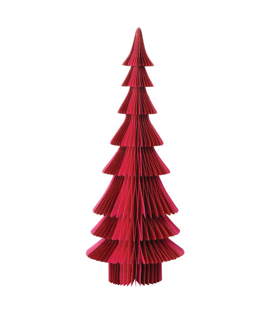 26" Pink & Merry Honeycomb Paper Tree