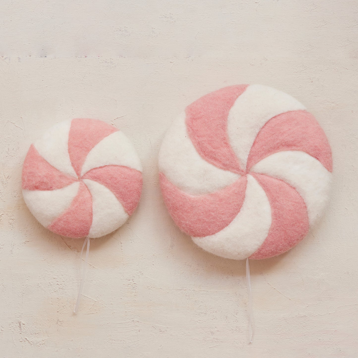 Handmade Wool Felt Candy Ornaments