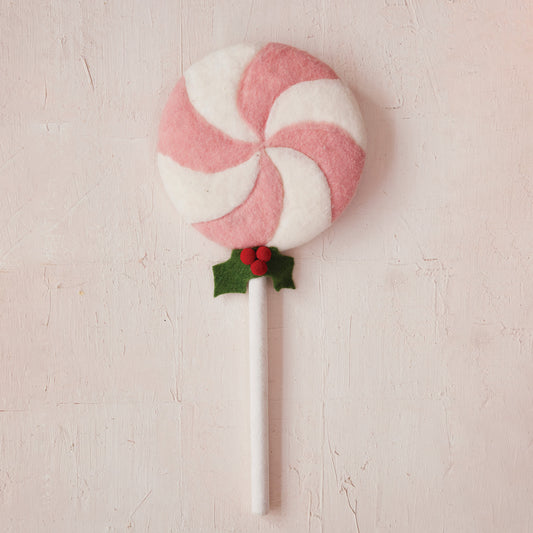 23.5" Handmade Wool XL Lollipop