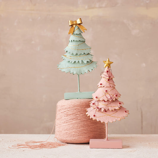Pretty Little Metal Tree - Two Colors