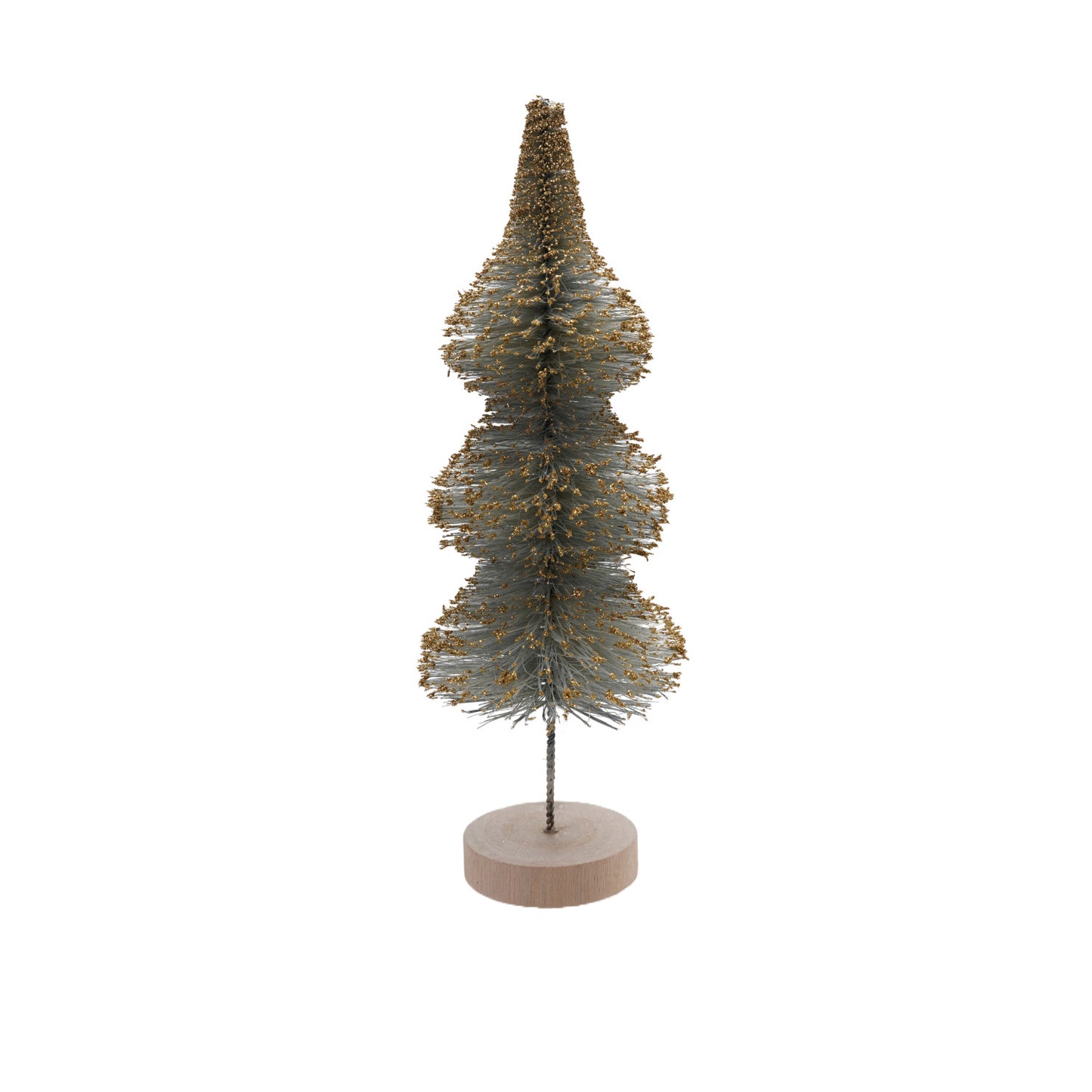 Glitter Bottle Brush Trees - Three Colors