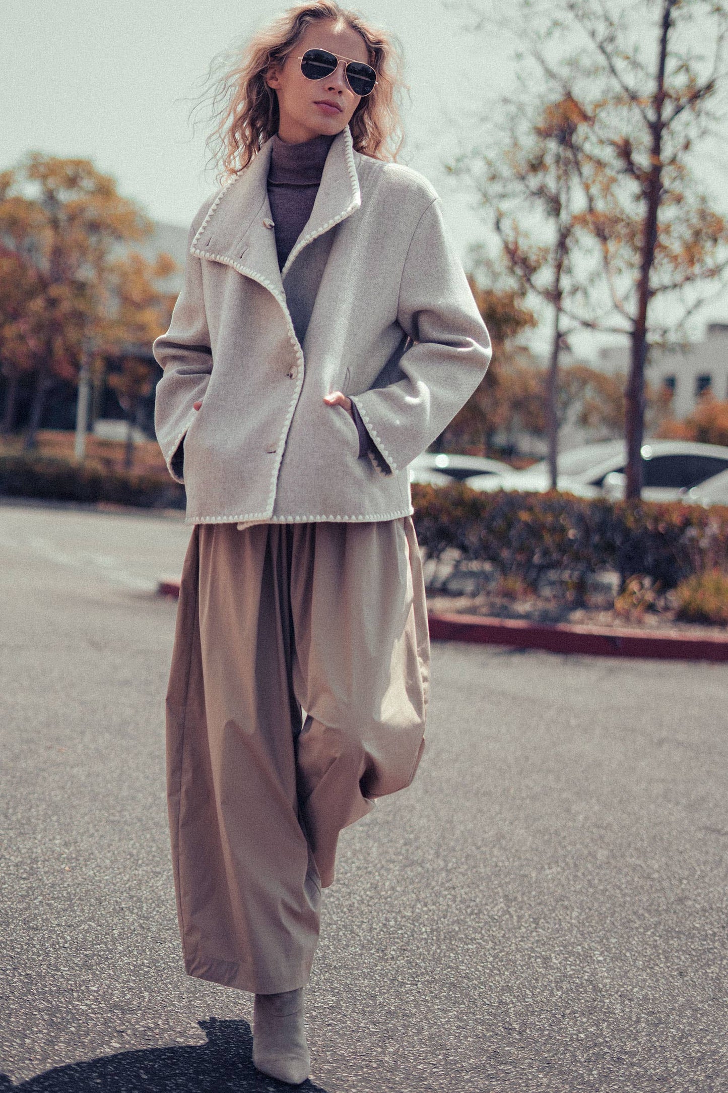 Gwen Contrast Jacket