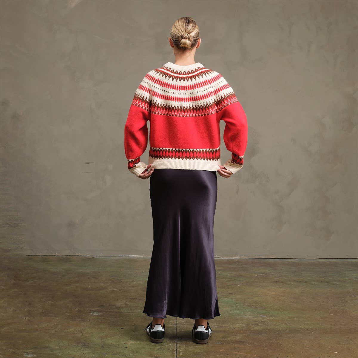 Merry Nordic Pattern Sweater