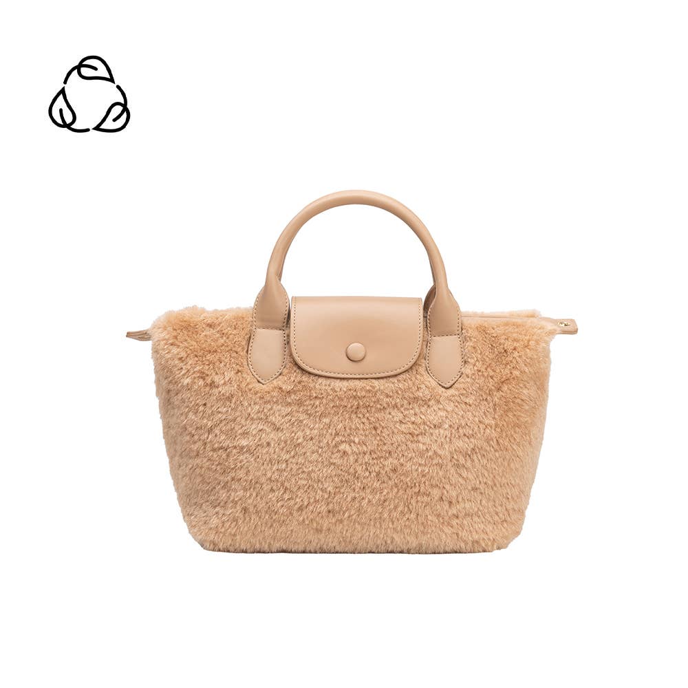Winnie Fur Top Handle Bag