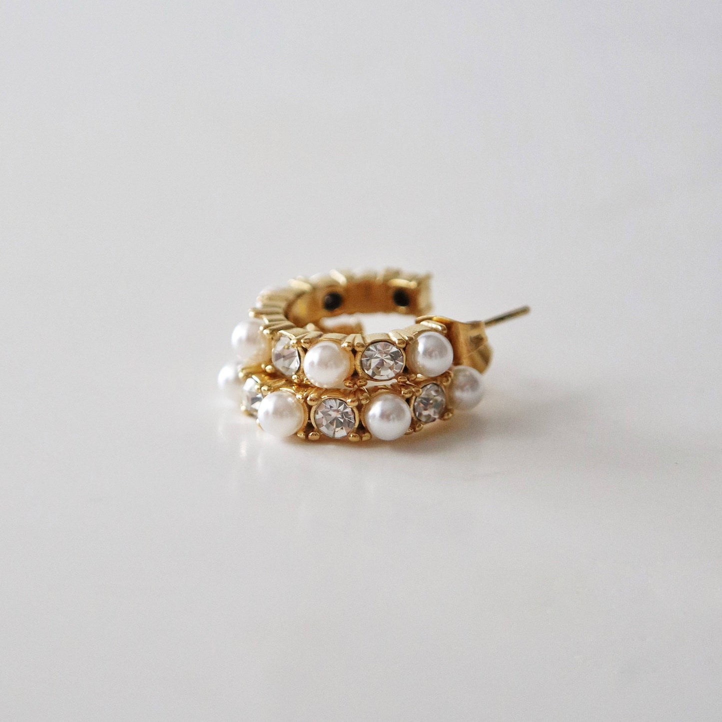 Lani Pearl and CZ Hoops