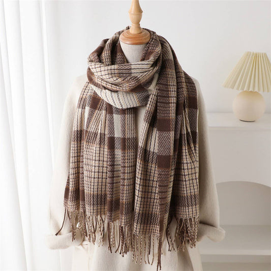 Harlow Plaid Scarf - Four Colors