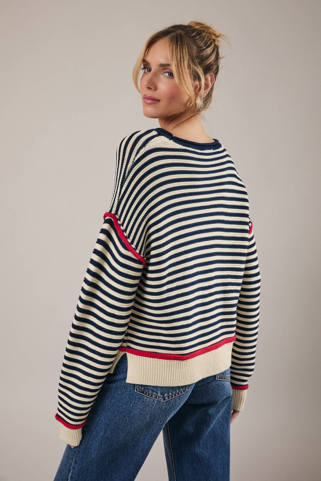 Quinn Roll Up Sweater