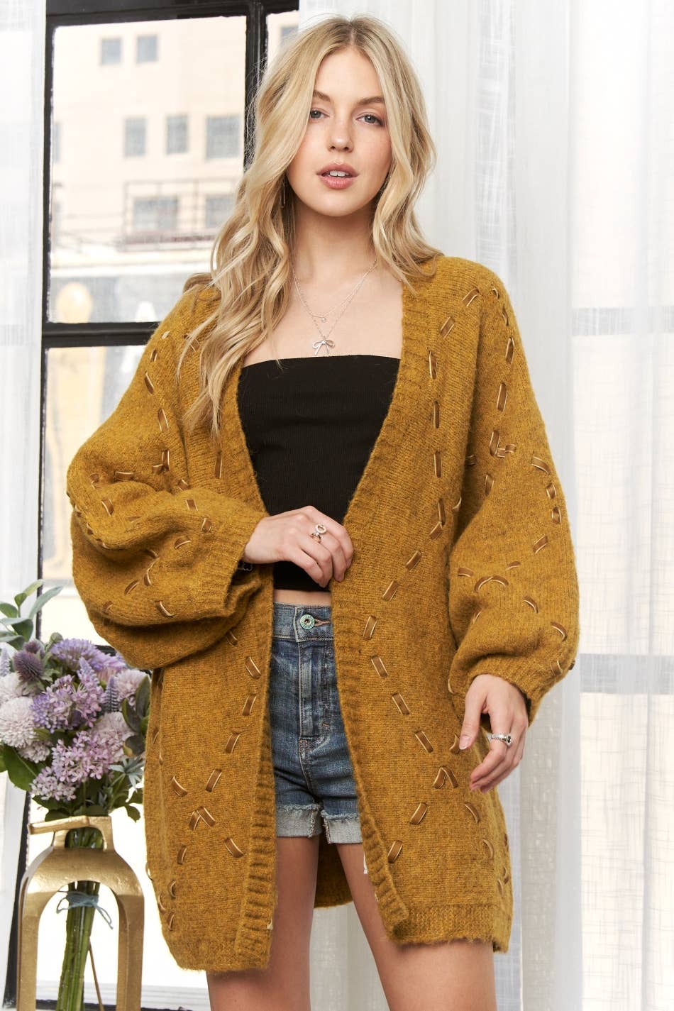 Carmen Woven Cardigan