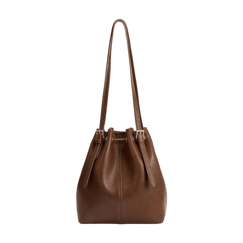 Sasha Bucket Bag - Chocolate