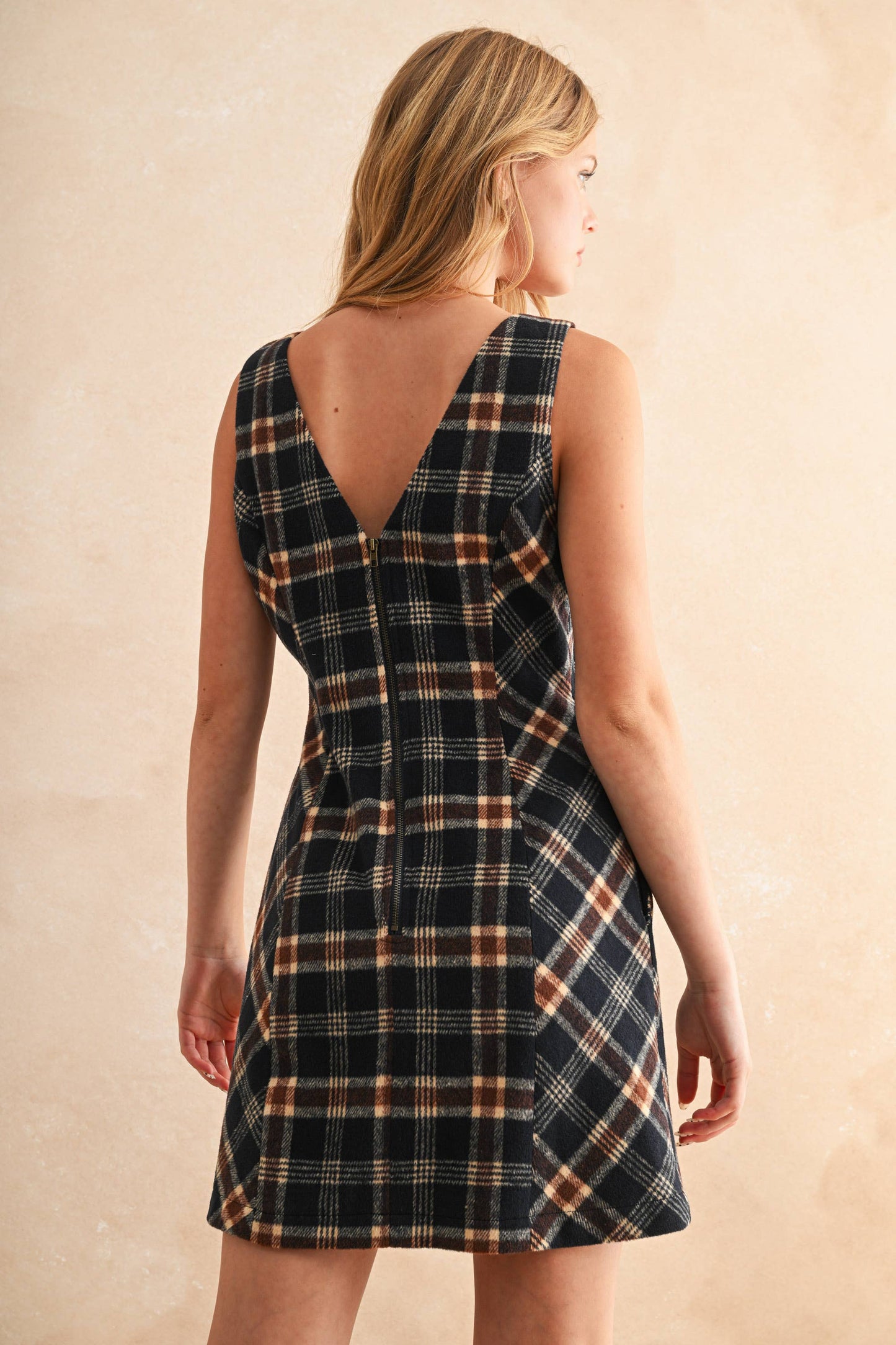 December Plaid Dress