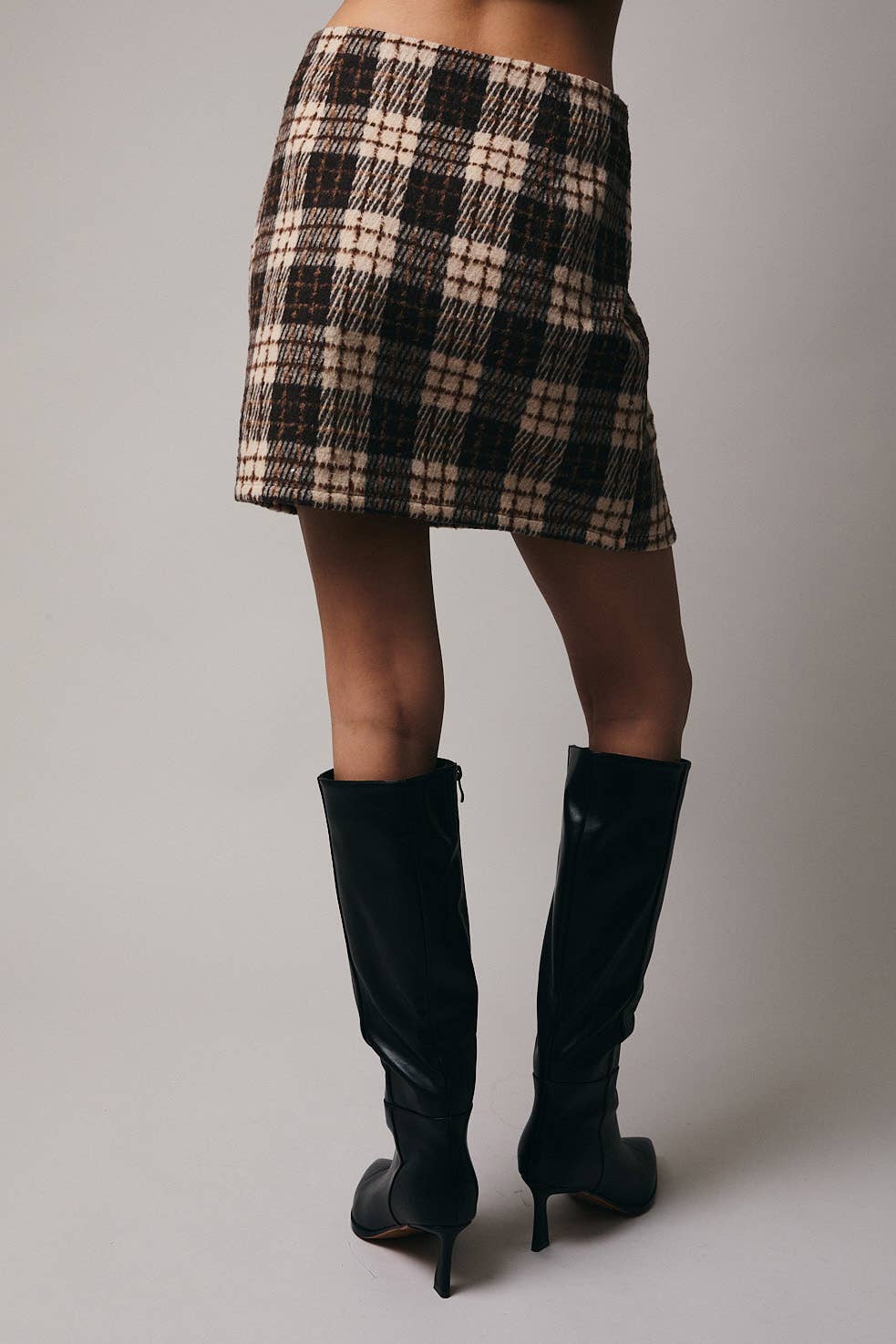 Reese Plaid Mini Skirt