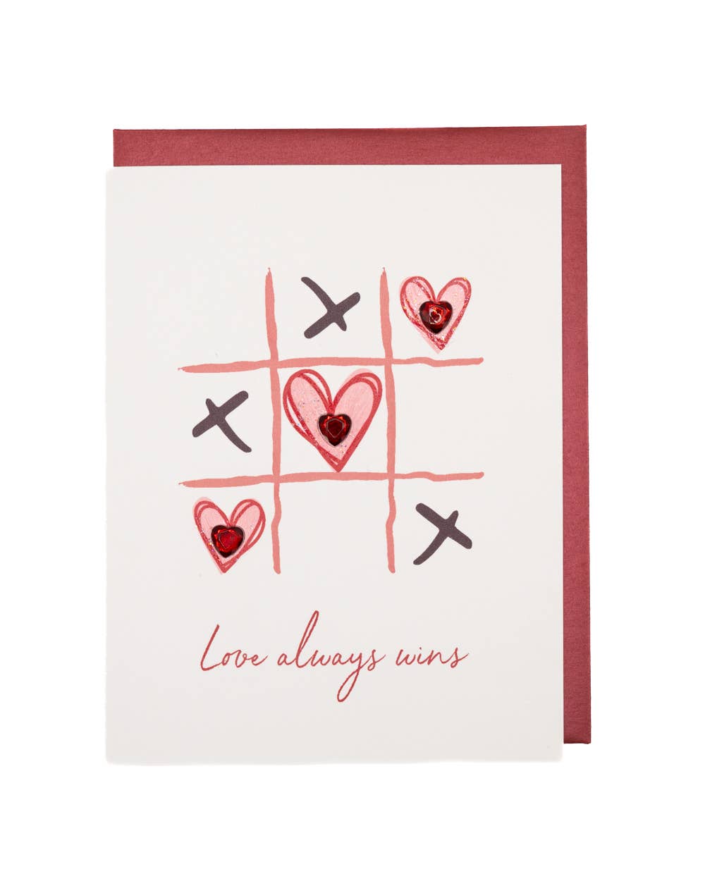 'Love Always Wins' Valentine's Day Card