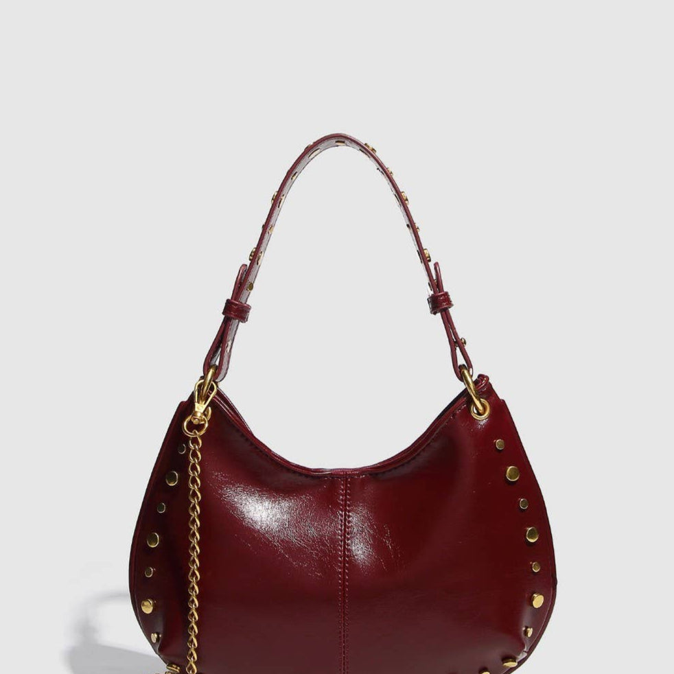 Piper Studded Shoulder Bag