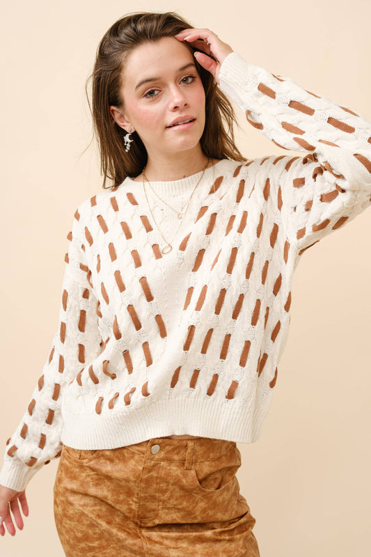 Joey Woven Loop Sweater