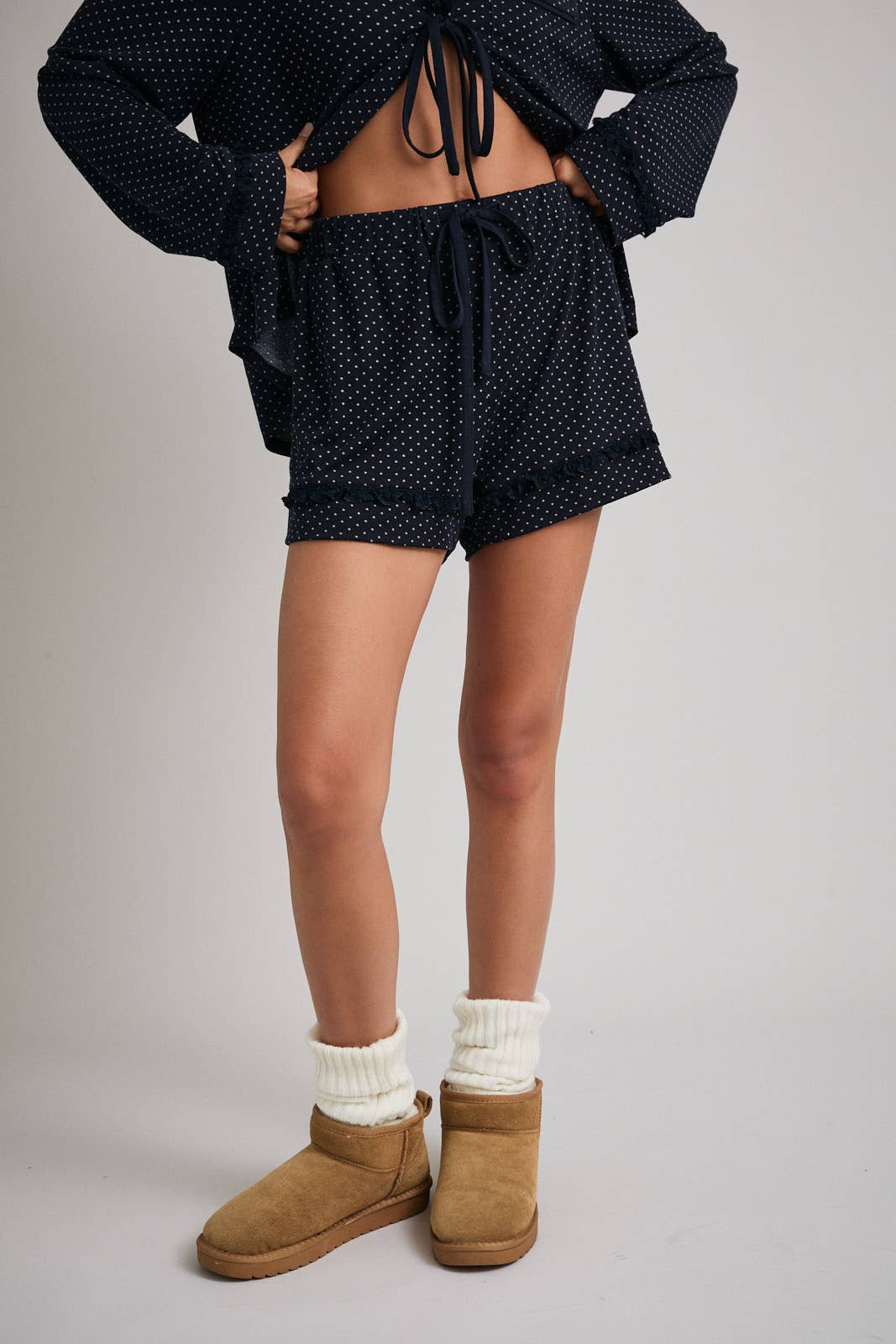 Daphne Polka Dot Pajama Shorts