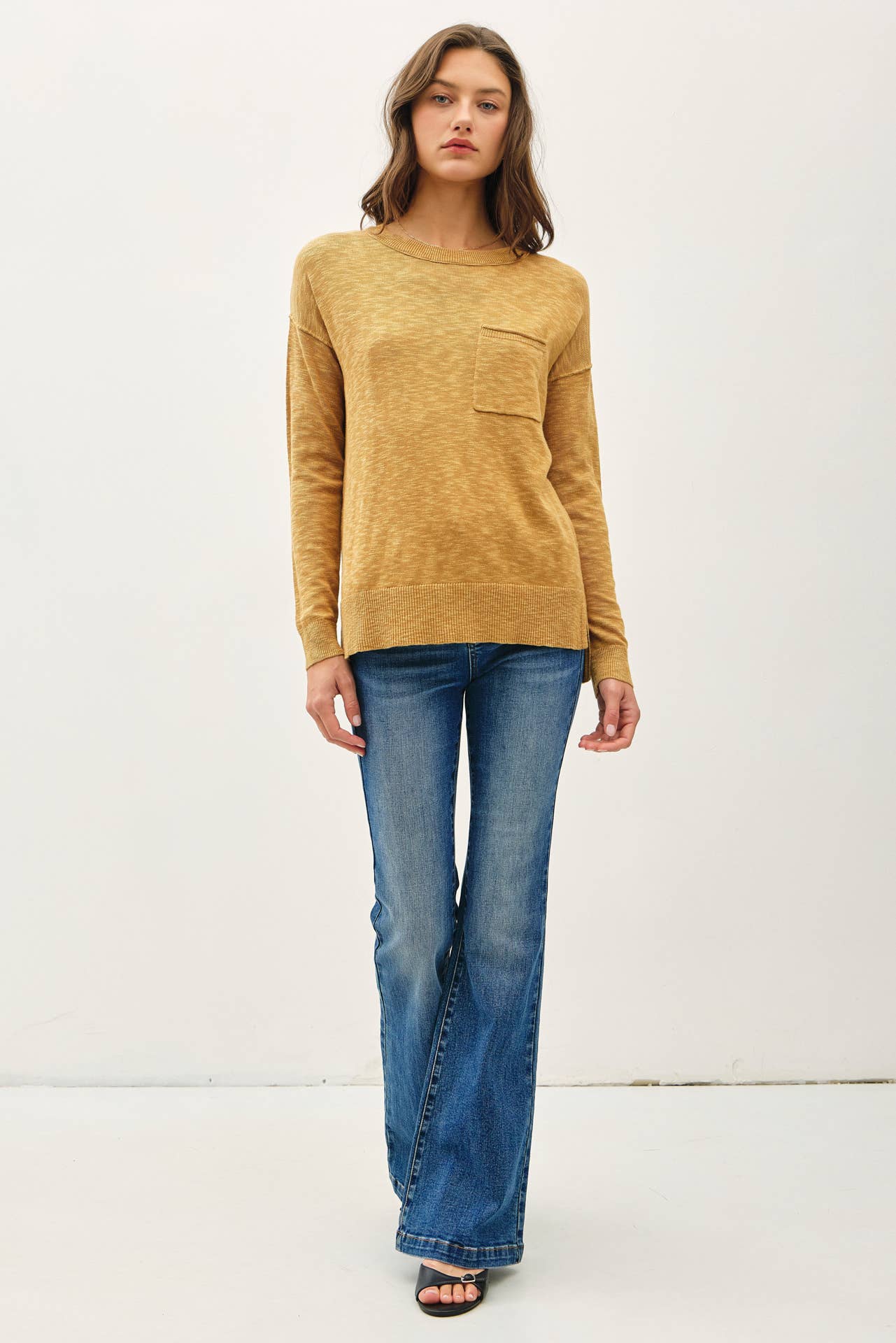 Monica Slub Knit Top