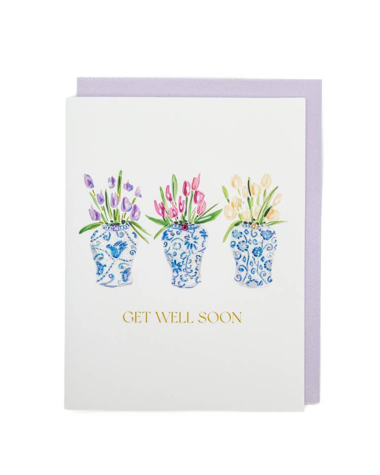 'Get-Well Tulips' Card