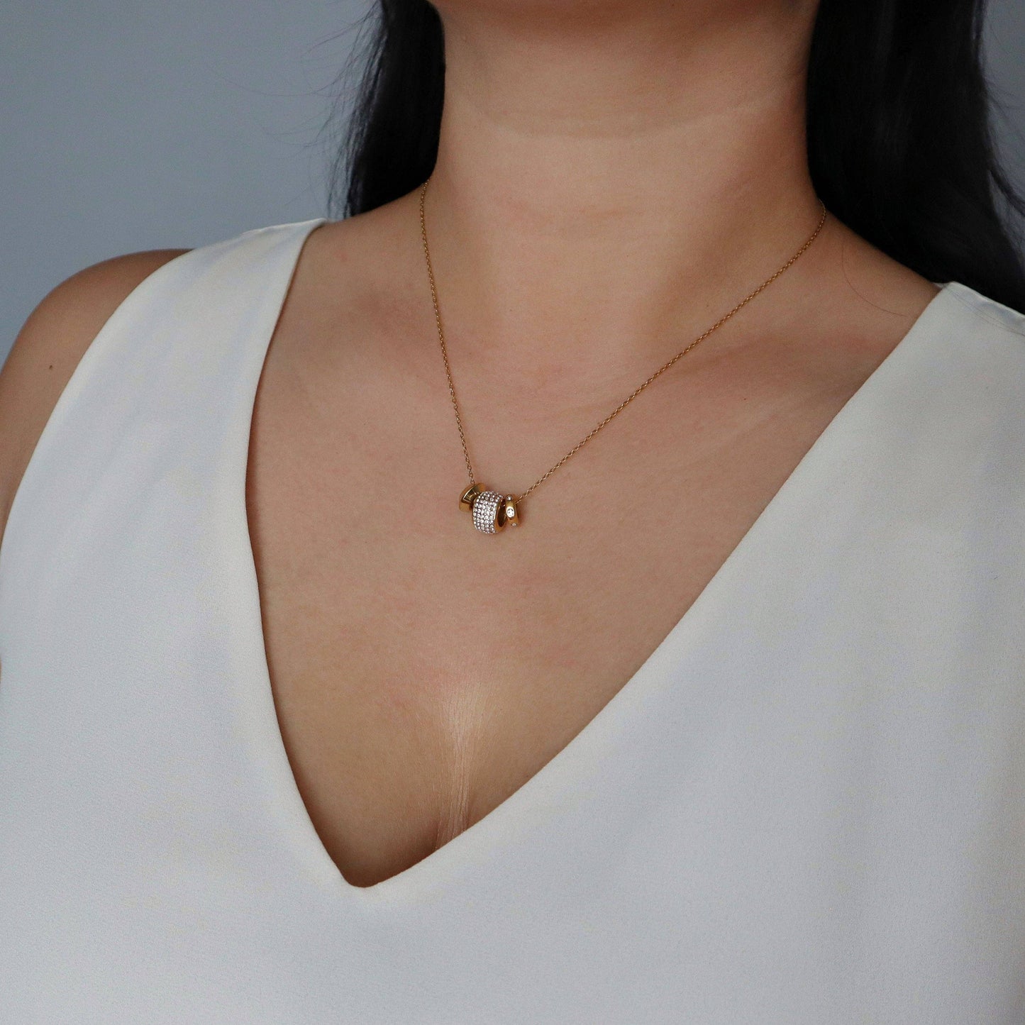 Belle Charm Necklace