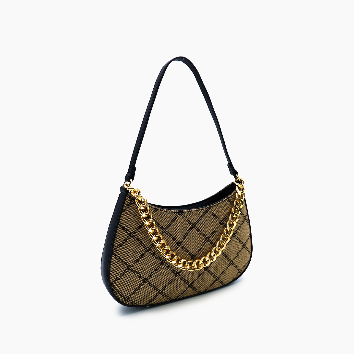 Mira Gold Chain Shoulder Bag - Two Colors