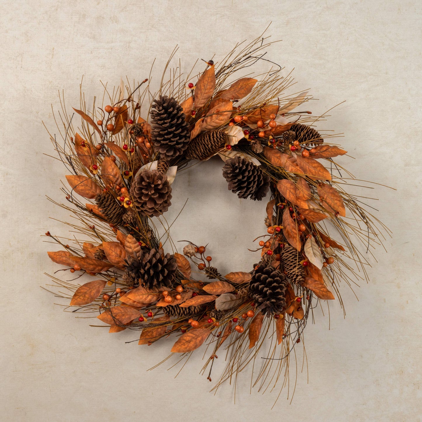 24" Rustic Harvest Wreath