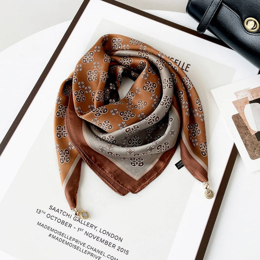 Soho Silk Bag Scarf - Three Colors