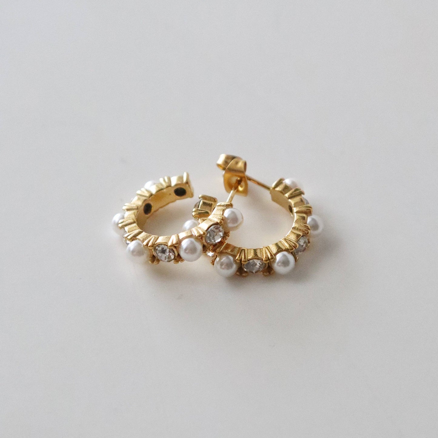 Lani Pearl and CZ Hoops