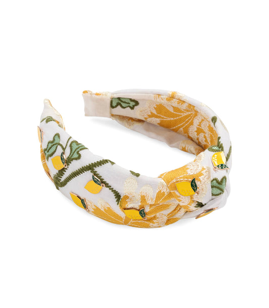 Main Squeeze Lemon Headband